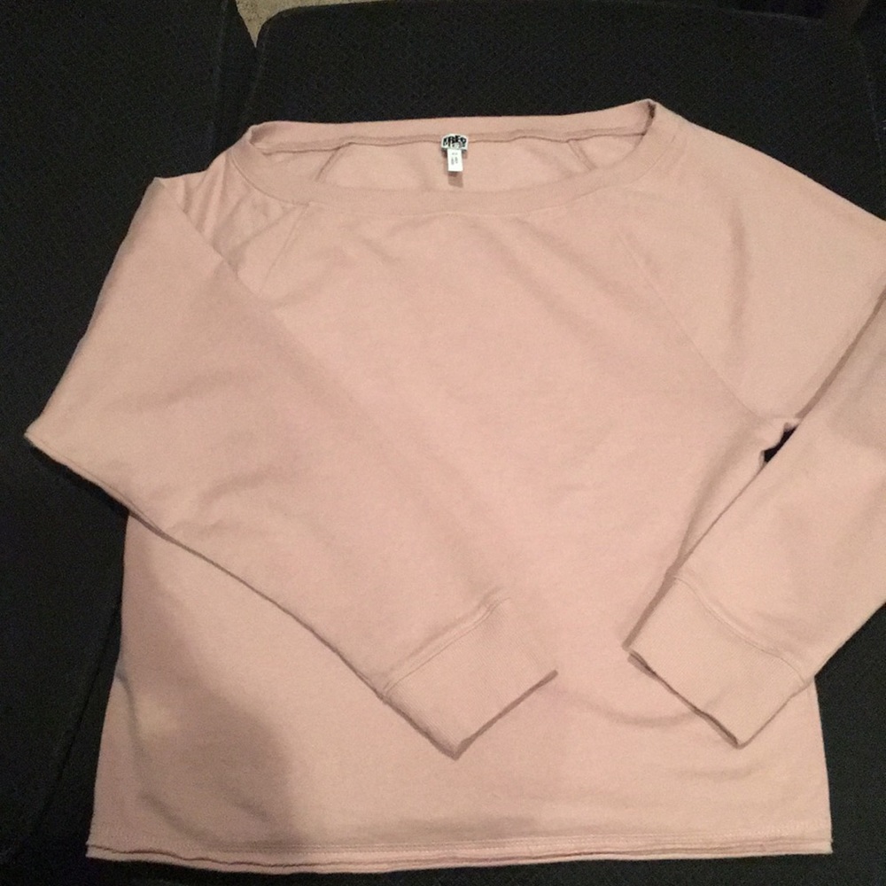 Dusty Pink Free Press Sweatshirt